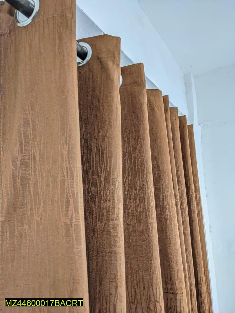 Plain Jumbo Self Shaded Curtains
