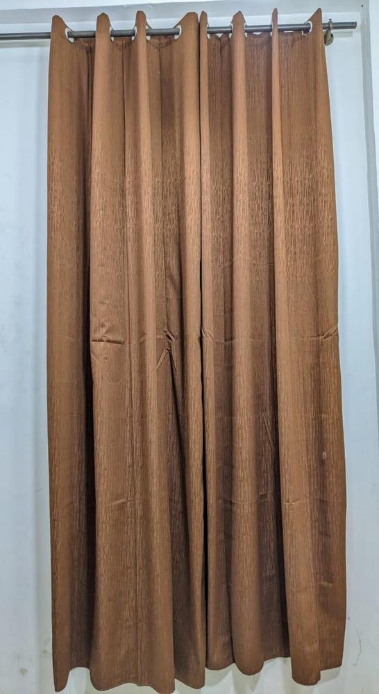 Plain Jumbo Self Shaded Curtains