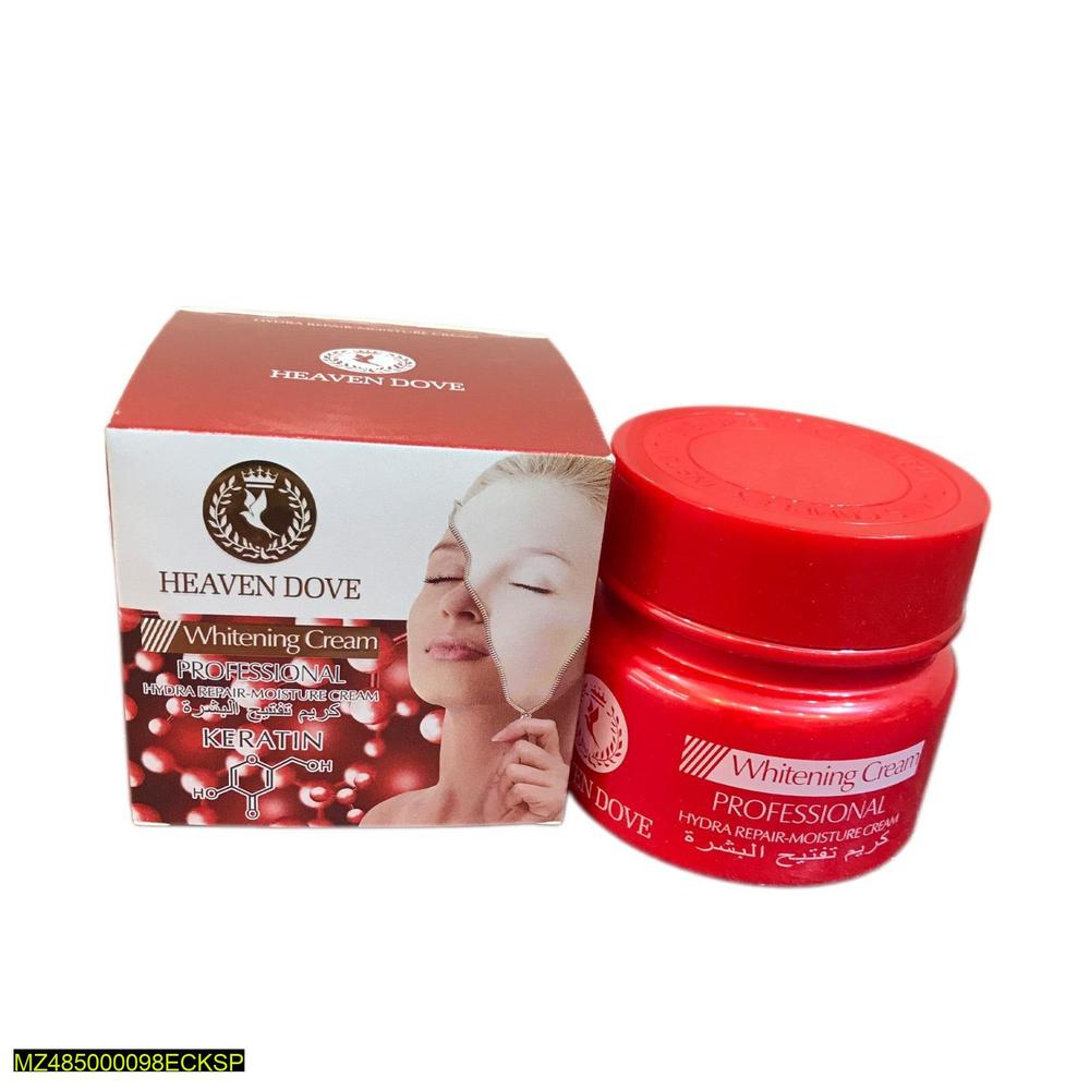 Whitening Keratin Cream 180G Red Jar for Glowing Skin