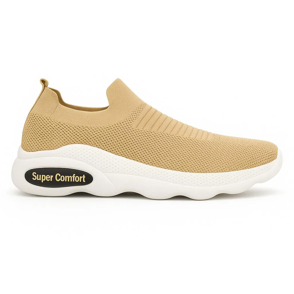 Men's Beige EVA Casual Skechers Sneakers Sizes 39-45