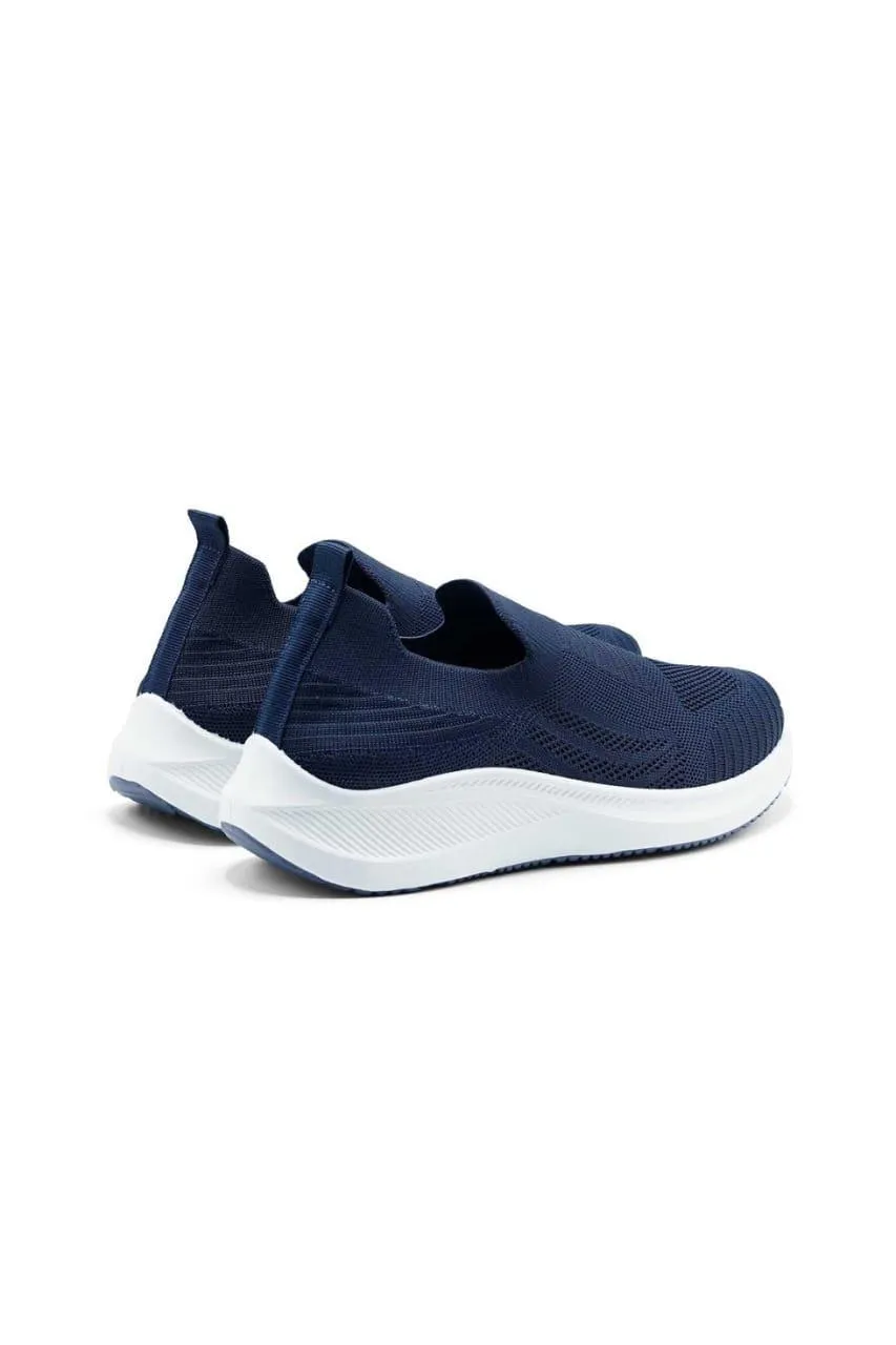 Men's Blue Slip-On Walking Sneakers Size 40-45