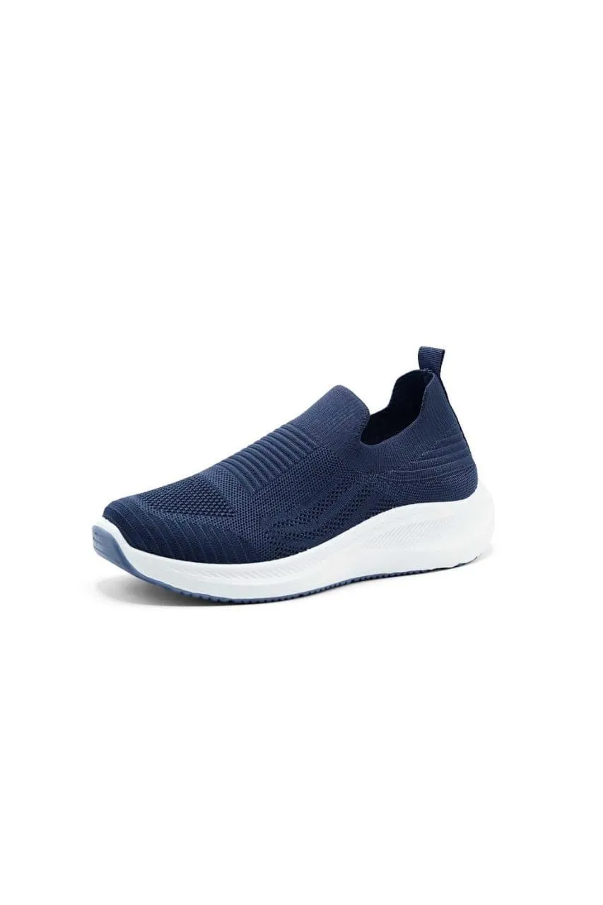 Men's Blue Slip-On Walking Sneakers Size 40-45