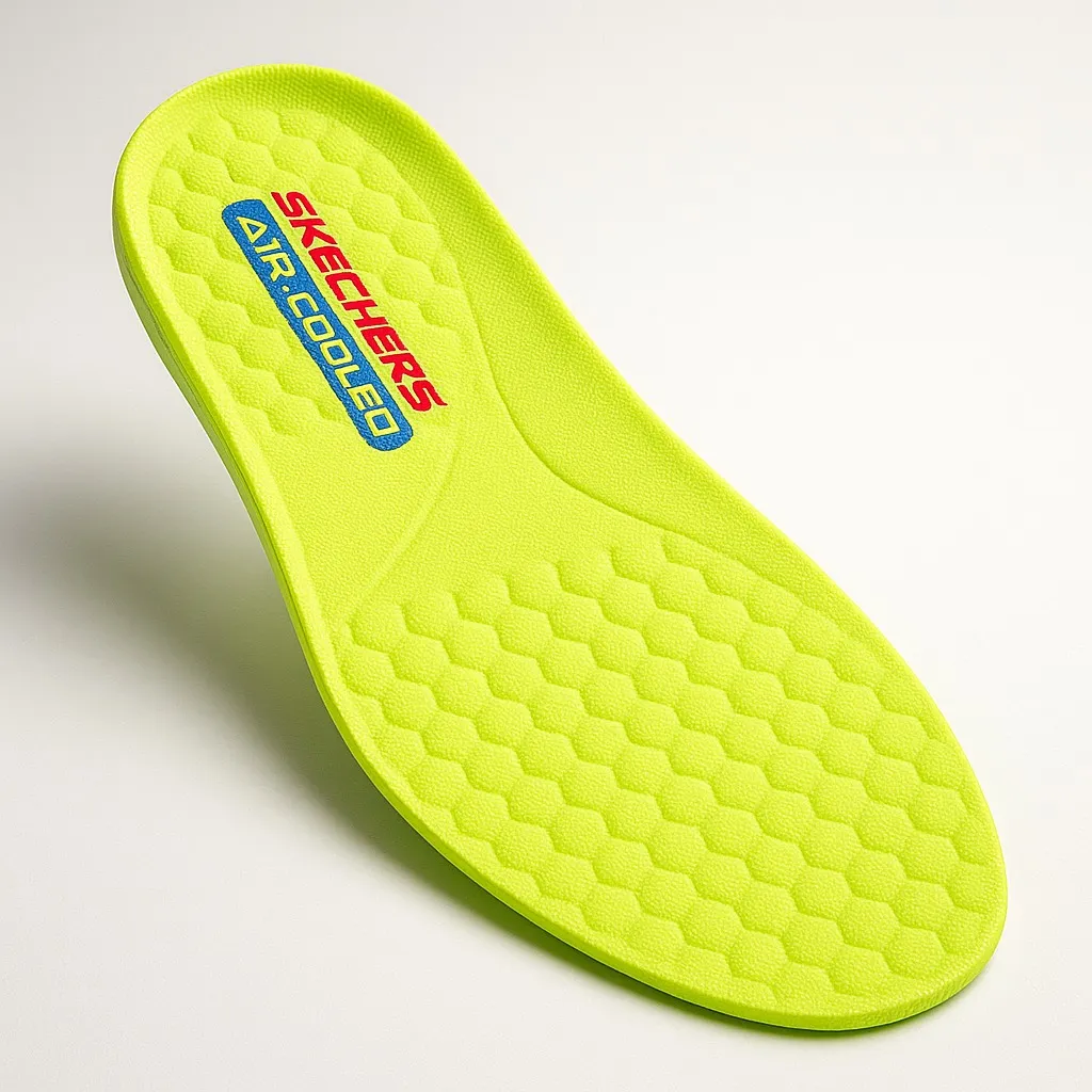 Green Gel Insoles for Men Women Sizes 39-45