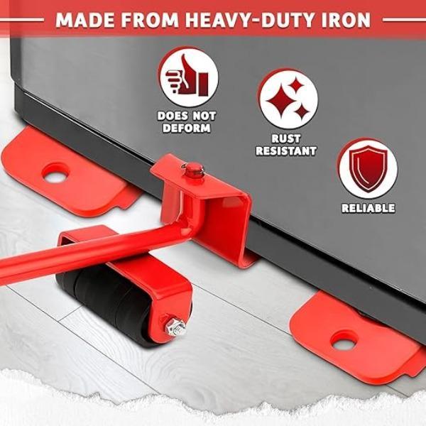 Heavy Furniture Mover Set Red Metal Pakistan