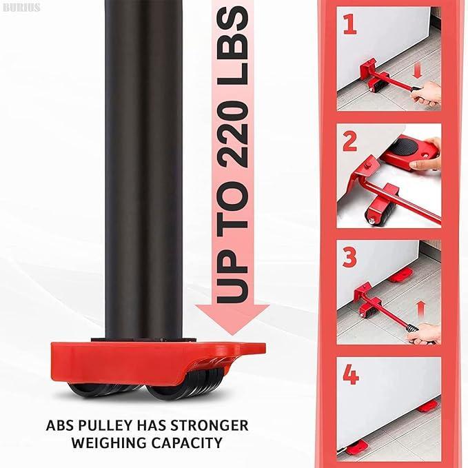 Heavy Furniture Mover Set Red Metal Pakistan