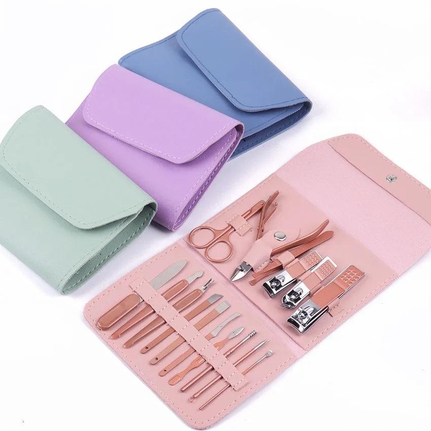 Stainless Steel Mani Pedi Kit for Women