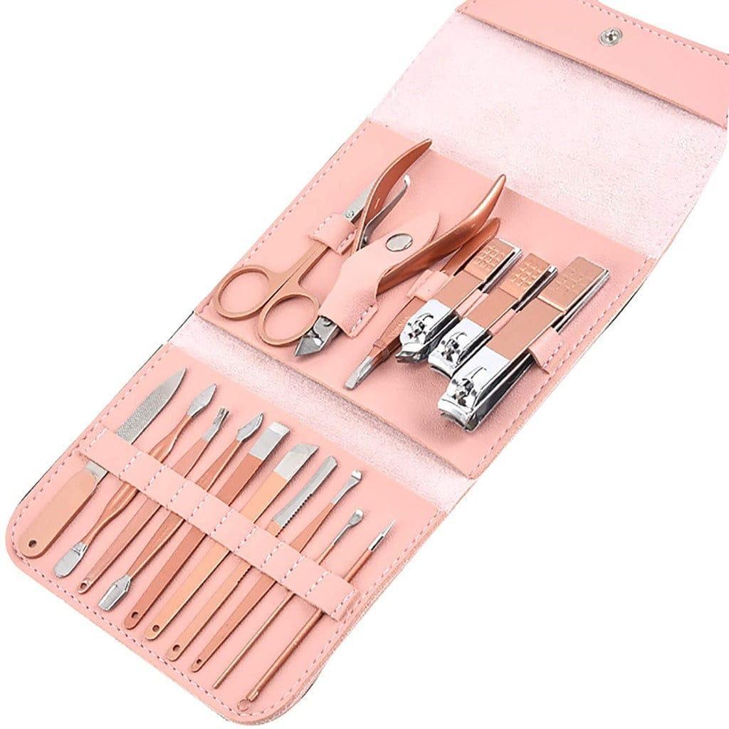 Stainless Steel Mani Pedi Kit for Women