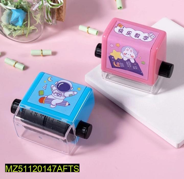 Number Rolling Toy for Kids 1-12 Years PVC Educational Toy