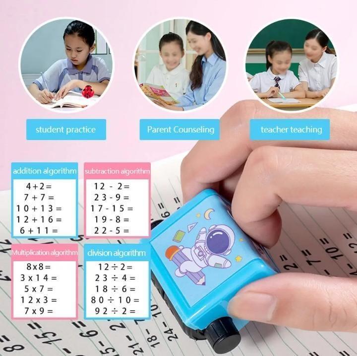 Number Rolling Toy for Kids 1-12 Years PVC Educational Toy