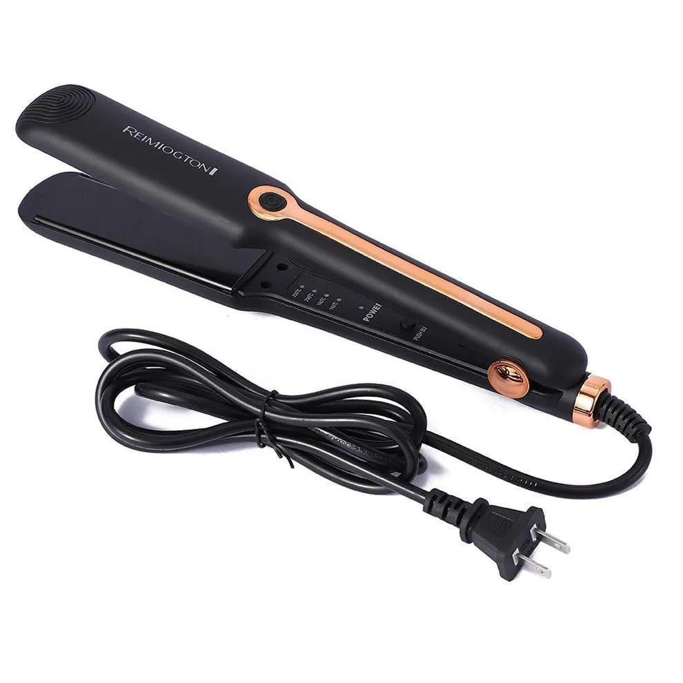 Remington Silk Ceramic Hair Straightener Black Medium Heat