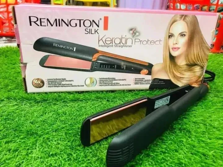 Remington Silk Ceramic Hair Straightener Black Medium Heat