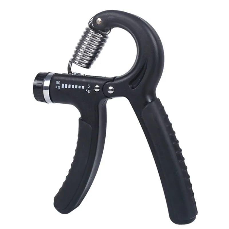 Hand Gripper Adjustable Resistance 10-40kg Non-Slip Black