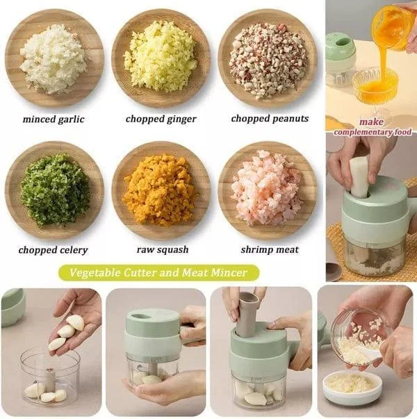 4 in 1 Rechargeable Multifunctional Chopper