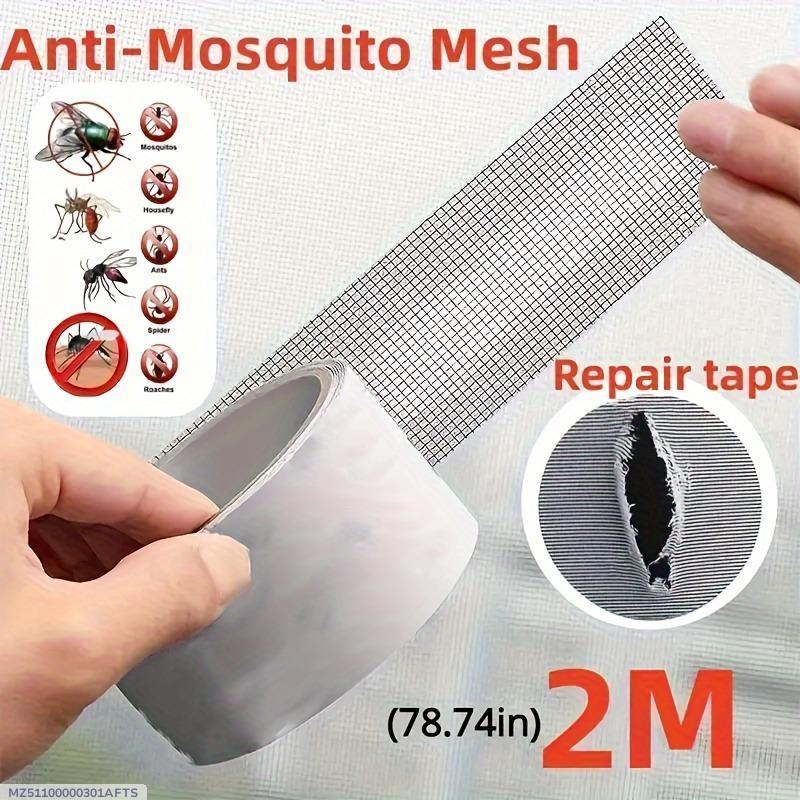 Silver Metal Mosquito Mesh Repair Tape 2M