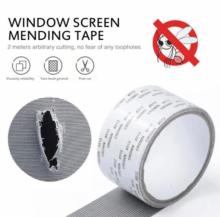 Silver Metal Mosquito Mesh Repair Tape 2M