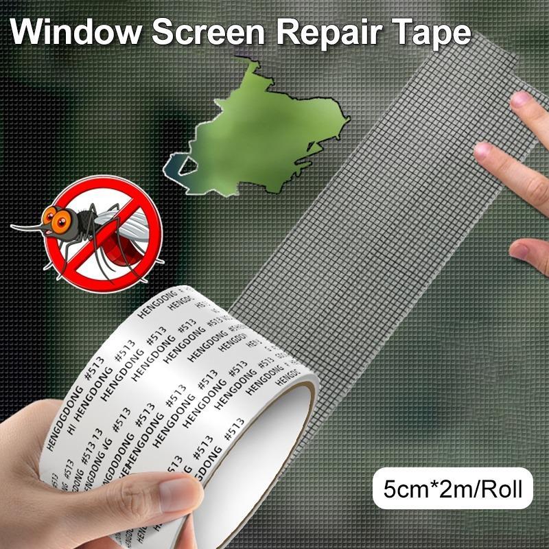 Silver Metal Mosquito Mesh Repair Tape 2M