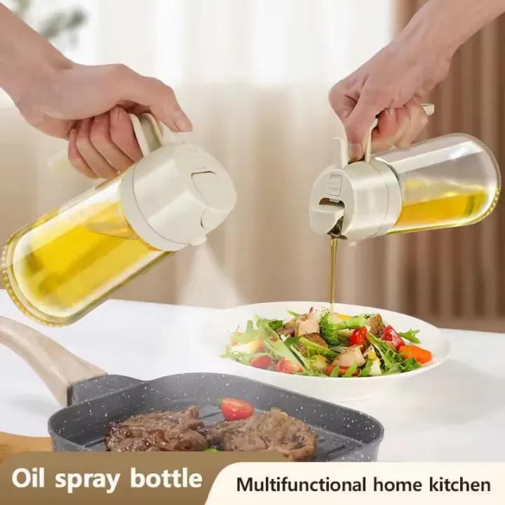 Glass 2-in-1 Oil Sprayer 450Ml Multicolor Kitchen