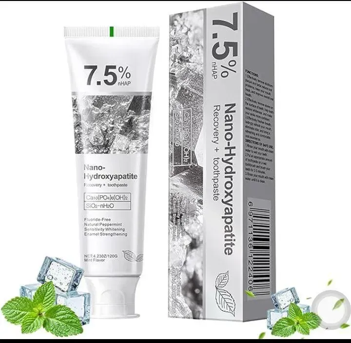 7.5% Nano Hydroxyapatite Teeth Whitening Toothpaste 120GM