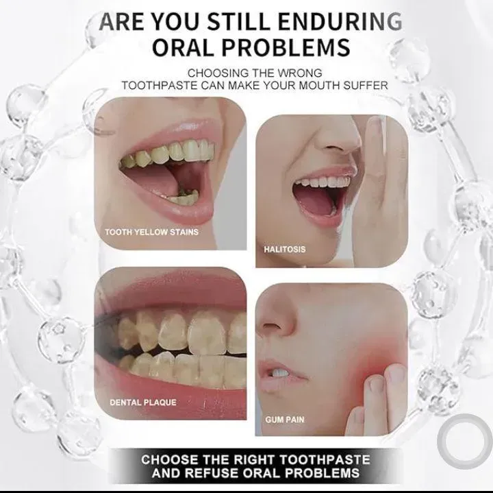 7.5% Nano Hydroxyapatite Teeth Whitening Toothpaste 120GM