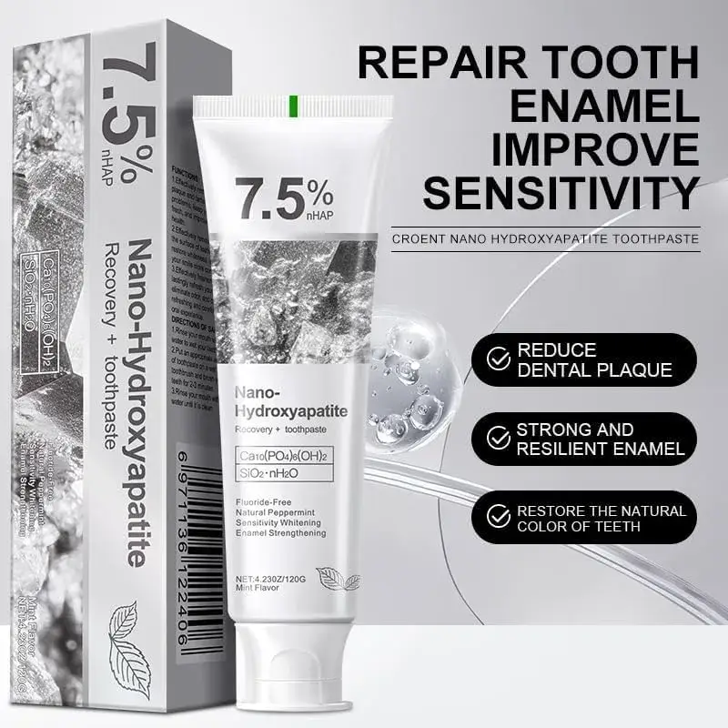 7.5% Nano Hydroxyapatite Teeth Whitening Toothpaste 120GM