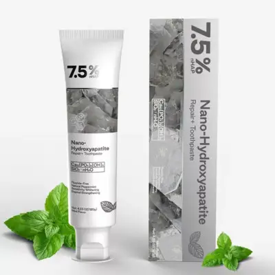 7.5% Nano Hydroxyapatite Teeth Whitening Toothpaste 120GM