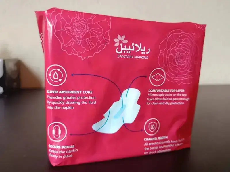 Reliable Ultra Thin Sanitary Pads 16 Pack Pink