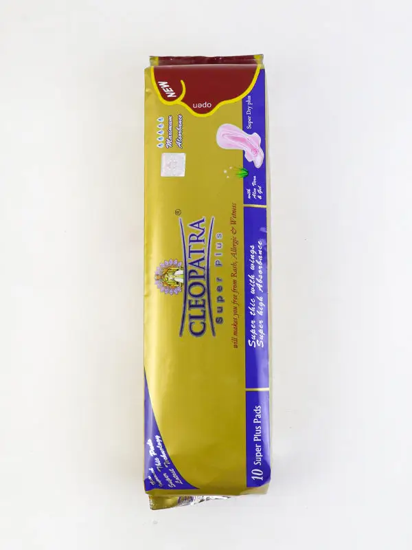 Cleopatra Super Plus Maxi Thick Sanitary Pads Pack of 10