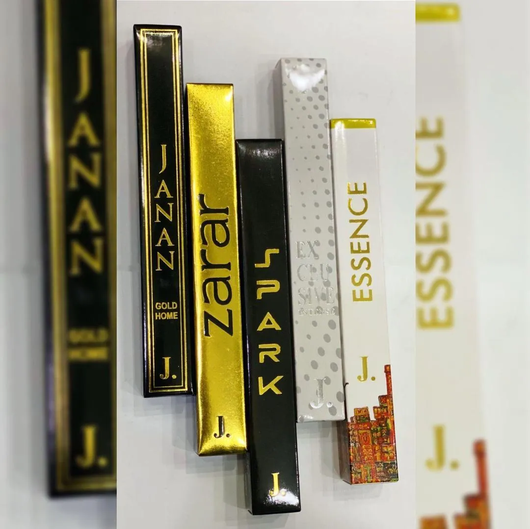 Pocket Perfume Set 5 Pcs Long Lasting Black Citrus Fragrance Unisex