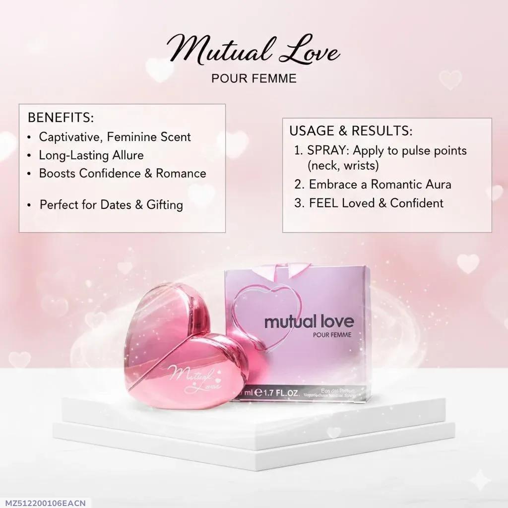 Mutual Love Pour Femme Perfume 50ml Citrus Long Lasting
