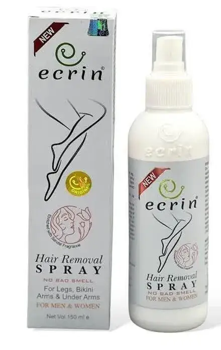 Ecrin Hair Removal Spray for Men Women Smooth No Bad Smell