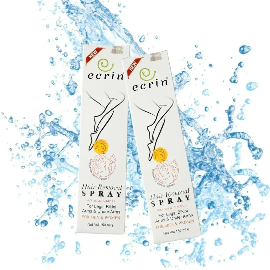 Ecrin Hair Removal Spray for Men Women Smooth No Bad Smell