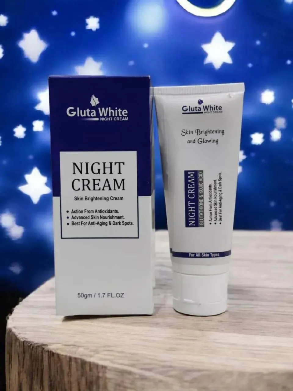 Gluca White 3 in 1 Skincare Bundle 50ml Multicolor