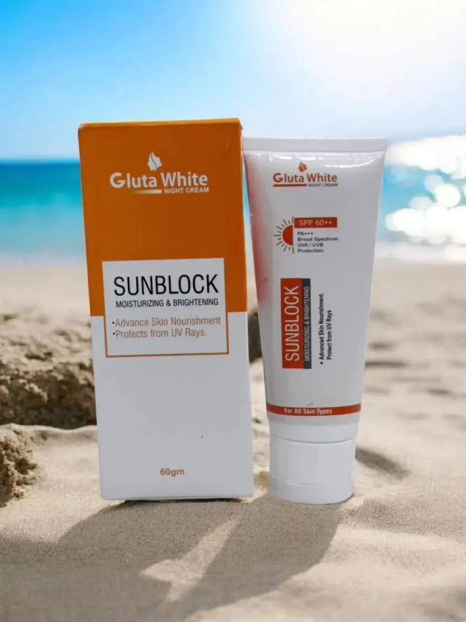Gluca White 3 in 1 Skincare Bundle 50ml Multicolor