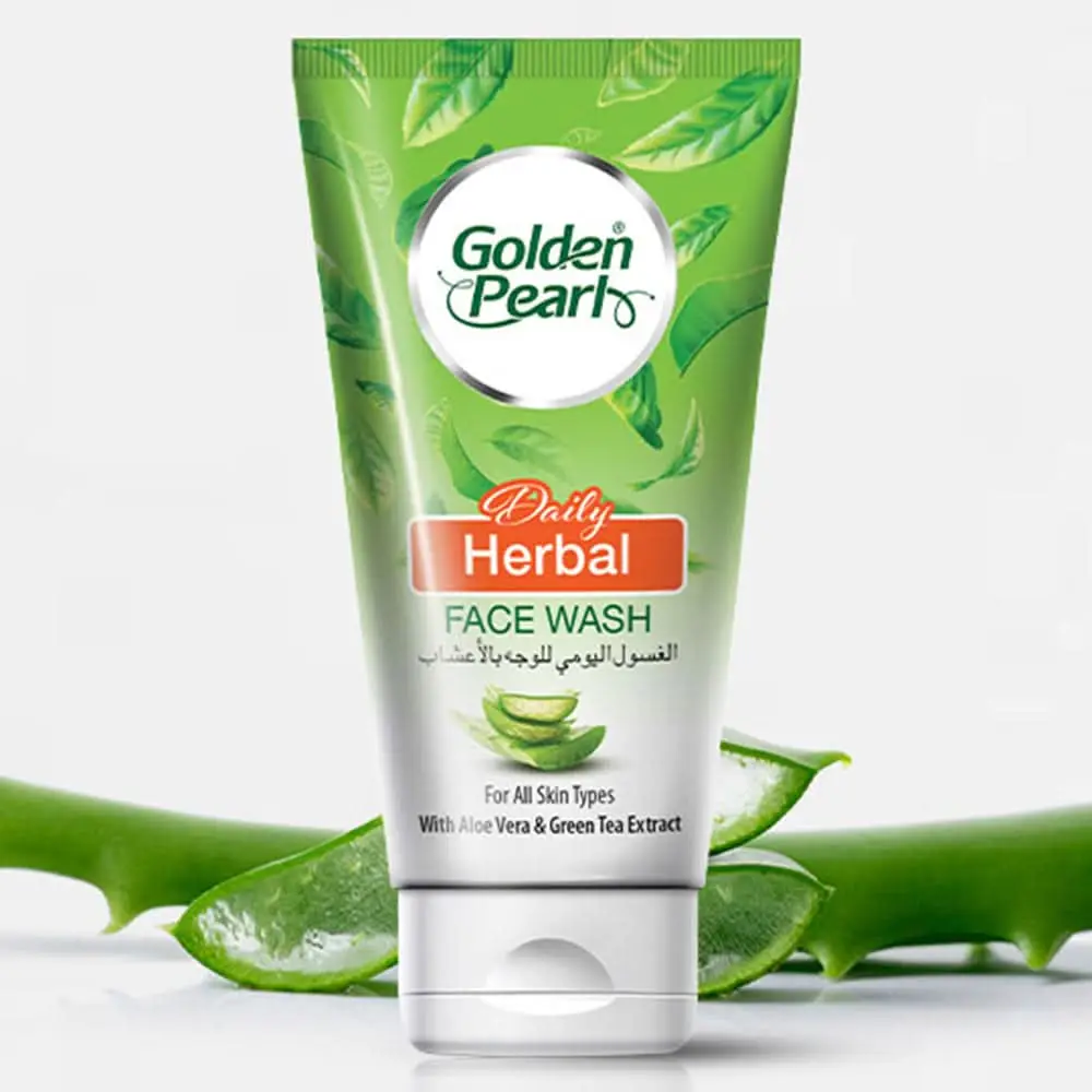 Golden Pearl Herbal Face Wash 75ml for Sensitive Skin