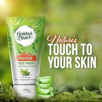 Golden Pearl Herbal Face Wash 75ml for Sensitive Skin