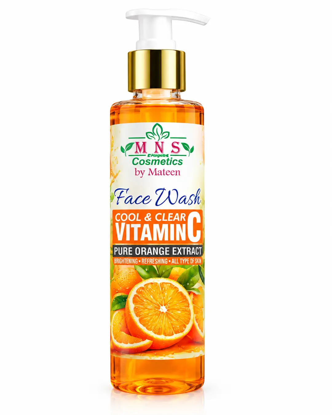 MNS Cosmetics by Mateen Vitamin C Face Wash