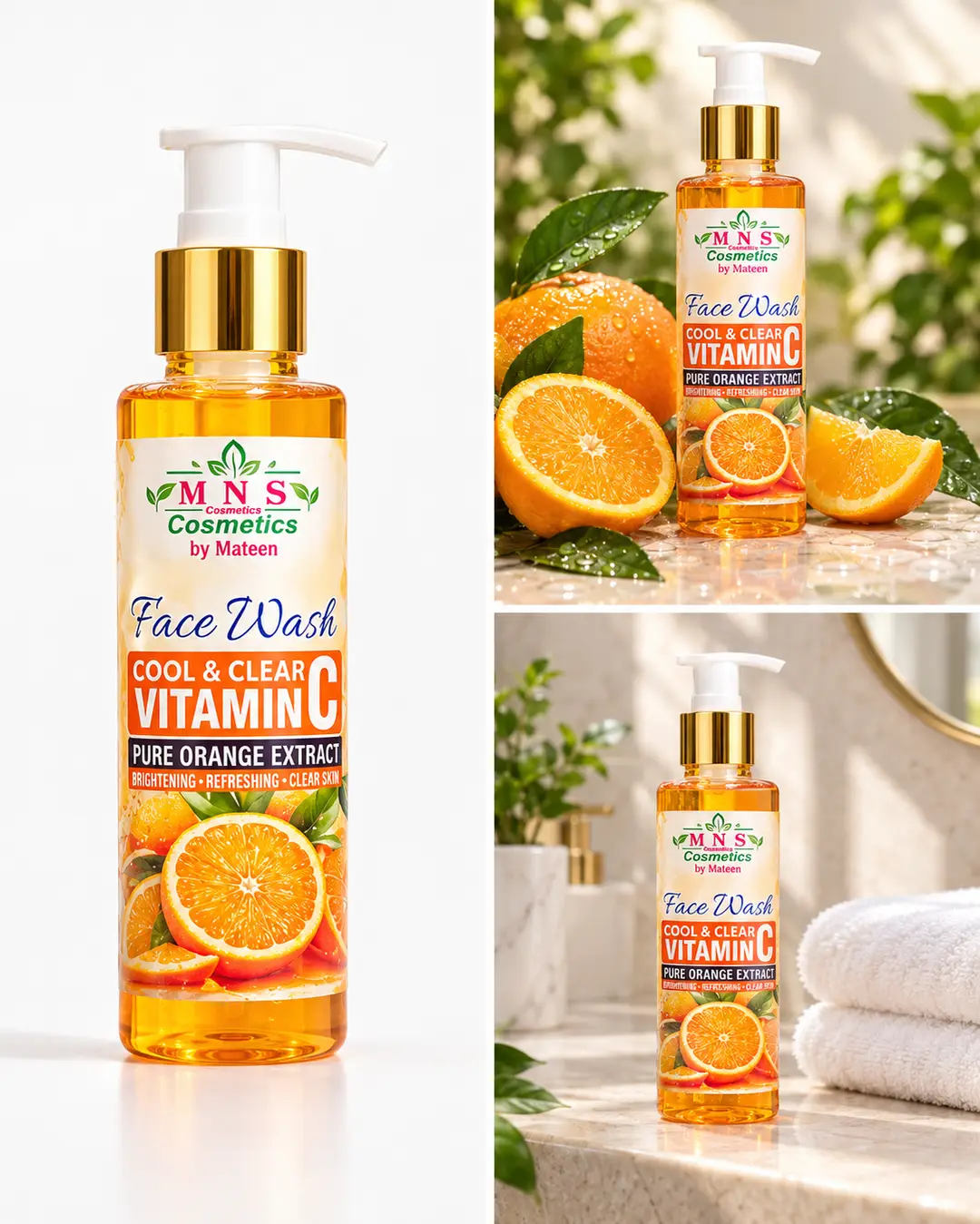 MNS Cosmetics by Mateen Vitamin C Face Wash