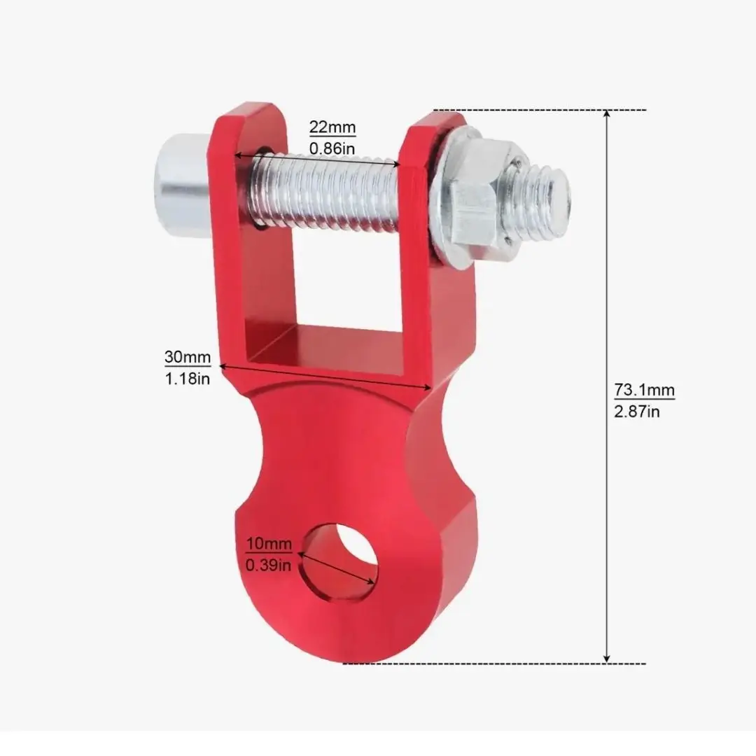 Shock Riser Pair for bike/scooty