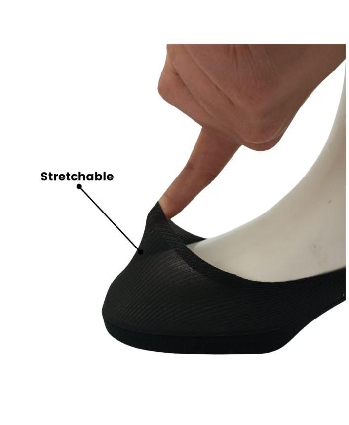 Men Black No Show Loafer Socks 3 Pack