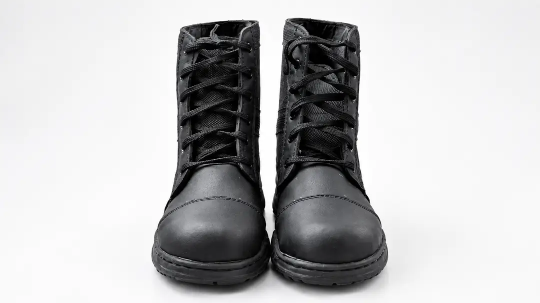Tactical Army Combat Boots for Men - (Black 555)