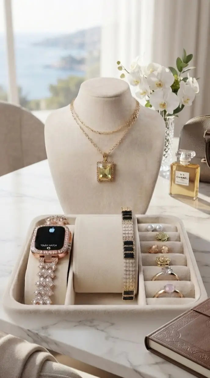 8 Pcs Jewellery Box