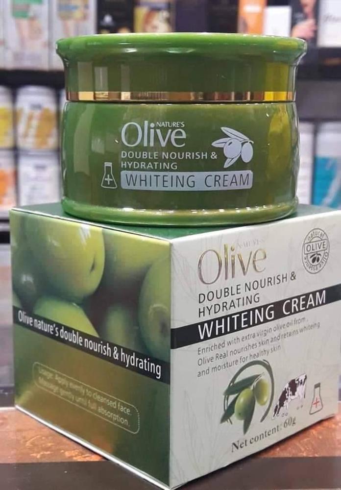 Olive Whitening Face And Body Cream, 60g