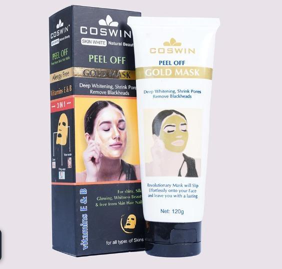 Coswin Olive Activated 24 K Gold Mask