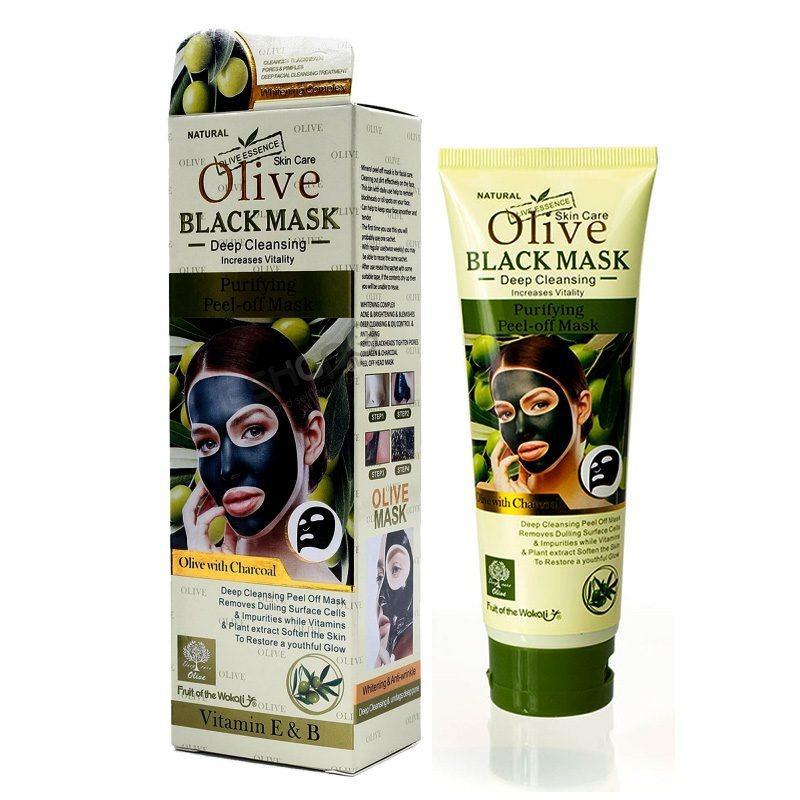 Olive Black Facial Face Mask, 120 g