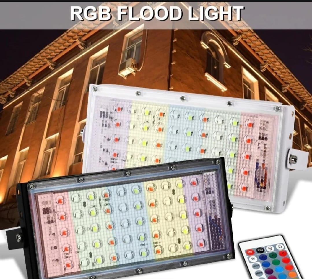 50W RGB Flood Light Aluminum Waterproof Pakistan