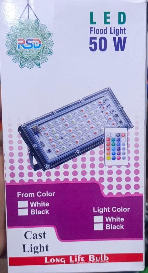 50W RGB Flood Light Aluminum Waterproof Pakistan