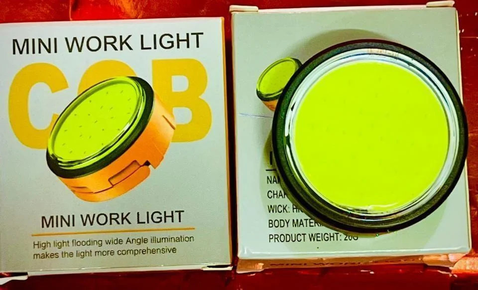 Portable COB Light 24G ABS Outdoor Camping Light