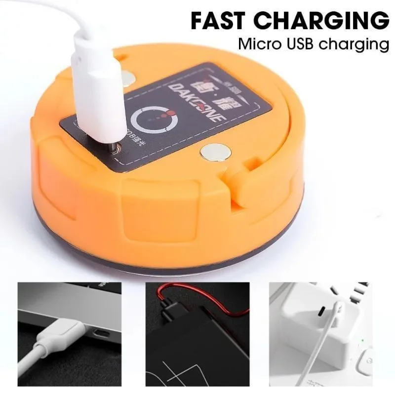 Portable COB Light 24G ABS Outdoor Camping Light