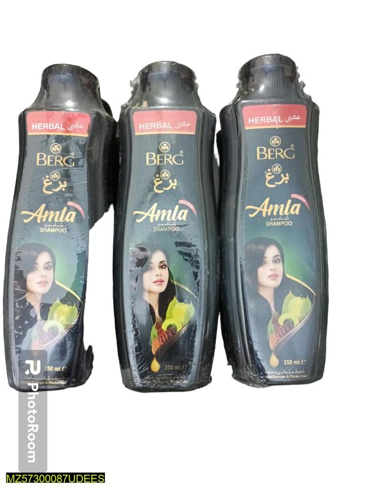 Berg Amla Shampoo 3x250ml Black Paraben-Free