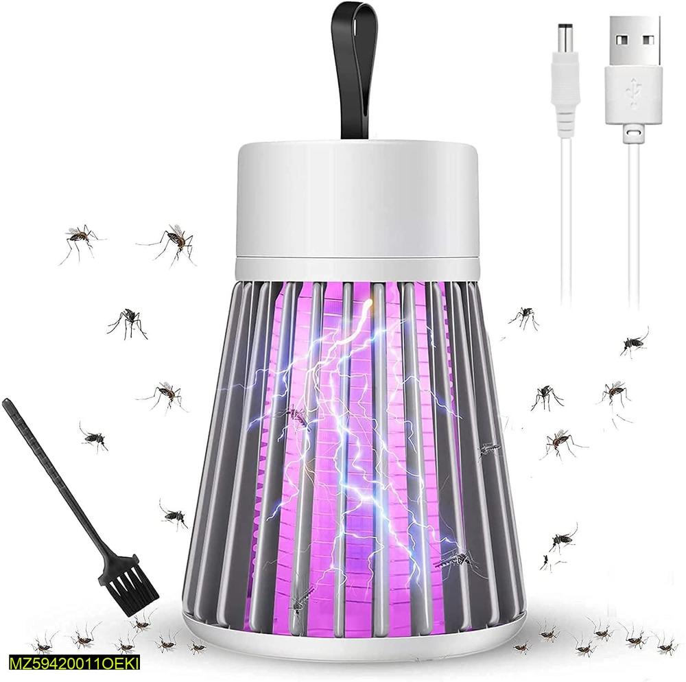 USB Electric Mosquito Killer Lamp White Portable